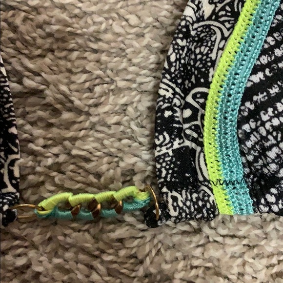 Victoria’s Secret Black/White Embellished Bikini - Picture 3 of 6